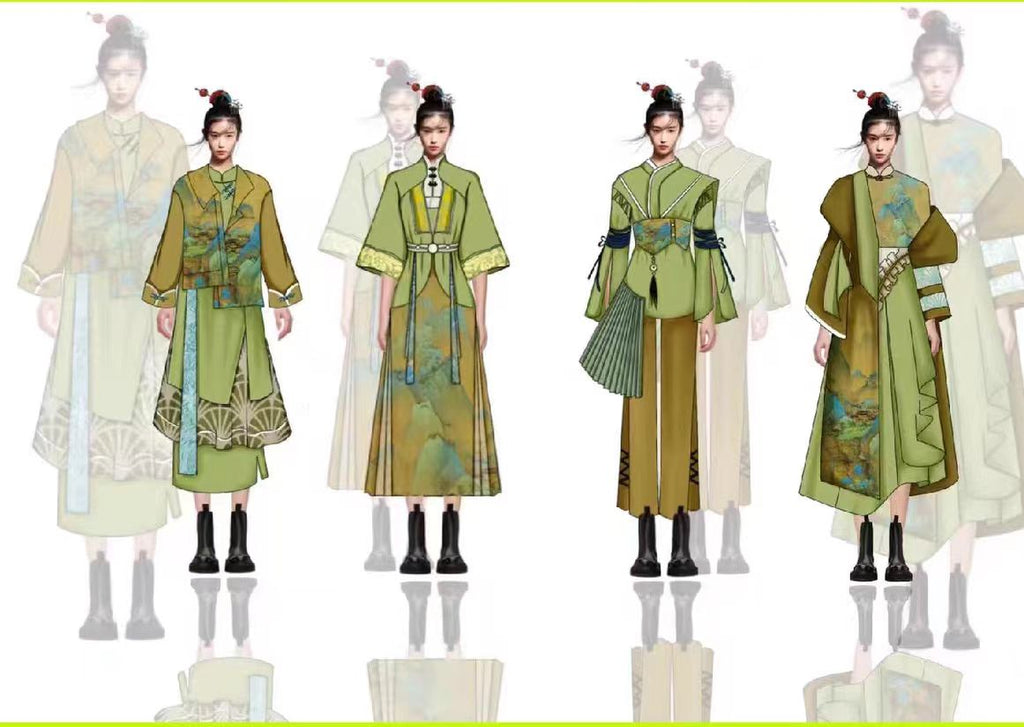 AI Style Sketches, CDR Black & White Line Art, Pattern Creation & Copy Drawing