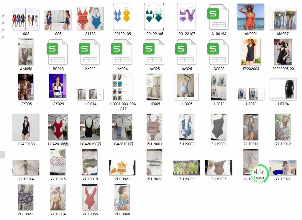 Bikini & Lingerie Pattern Sheets/Structure  Detailed Manufacturing Procedures