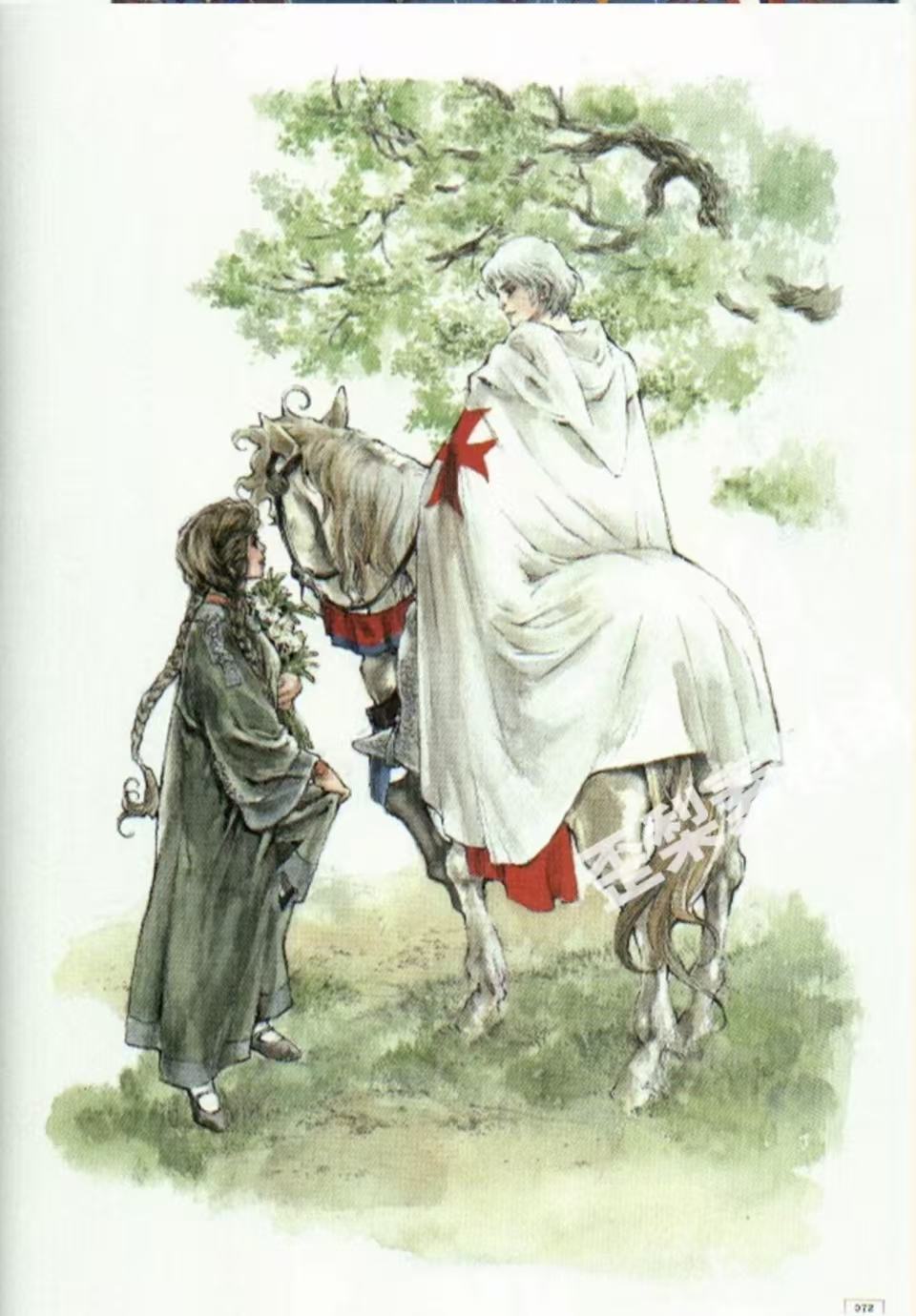 Ancient style illustration cartoon setting art painting interesting Chinese emperor picture material